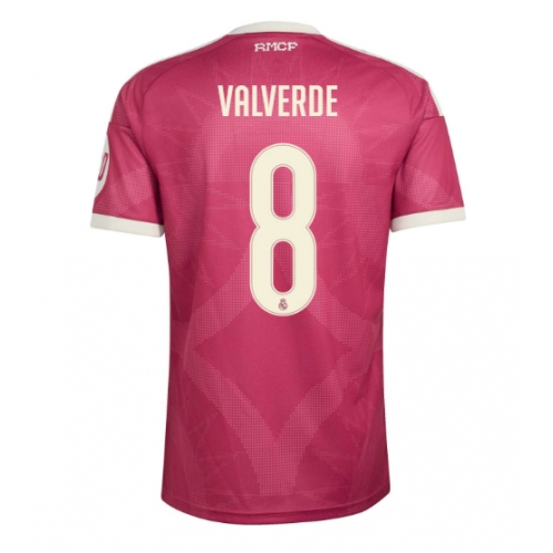 Billige Fotballdrakt Real Madrid Federico Valverde #8 Replika Tredjedrakt 2026-27 Kortermet Billige Fotballdrakt Real Madrid Federico Valverde #8 Replika Tredjedrakt 2026-27 Kortermet
